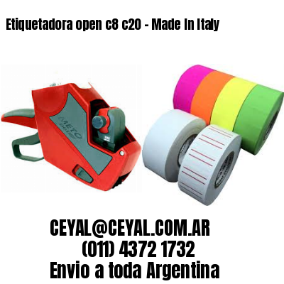 Etiquetadora open c8 c20 – Made In Italy