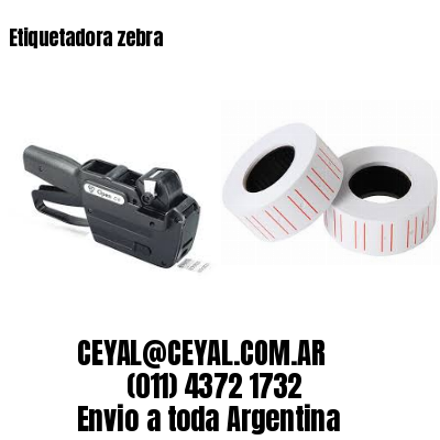 Etiquetadora zebra