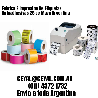 Fabrica E Impresion De Etiquetas Autoadhesivas 25 de Mayo Argentina