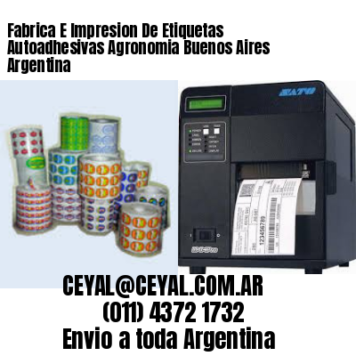 Fabrica E Impresion De Etiquetas Autoadhesivas Agronomia Buenos Aires Argentina