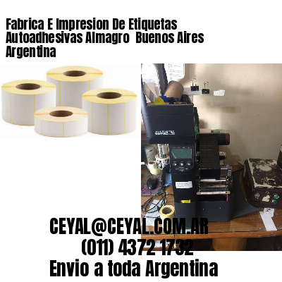 Fabrica E Impresion De Etiquetas Autoadhesivas Almagro  Buenos Aires Argentina