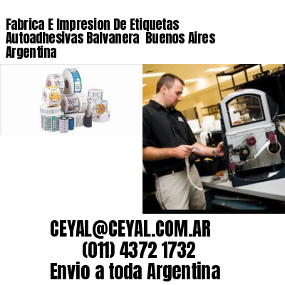 Fabrica E Impresion De Etiquetas Autoadhesivas Balvanera  Buenos Aires Argentina