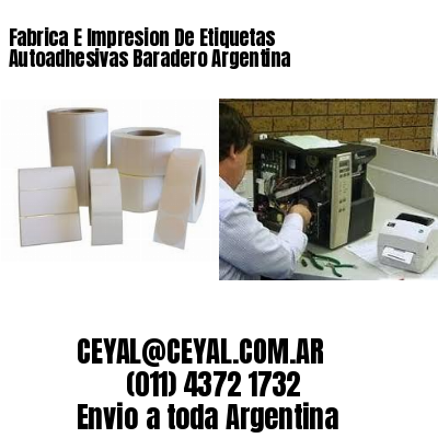 Fabrica E Impresion De Etiquetas Autoadhesivas Baradero Argentina