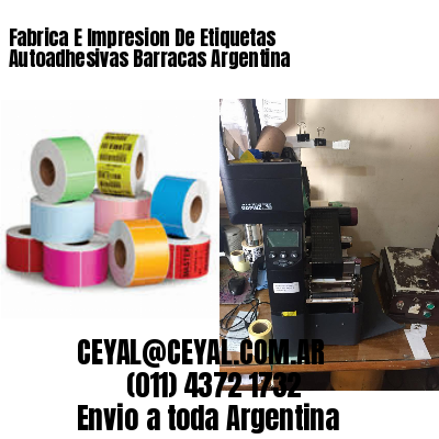 Fabrica E Impresion De Etiquetas Autoadhesivas Barracas Argentina