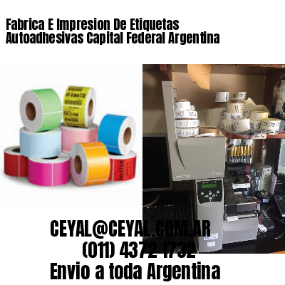 Fabrica E Impresion De Etiquetas Autoadhesivas Capital Federal Argentina