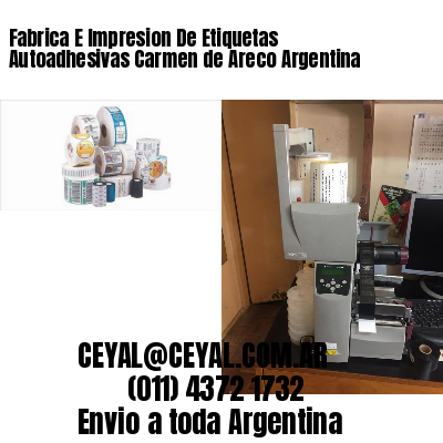 Fabrica E Impresion De Etiquetas Autoadhesivas Carmen de Areco Argentina