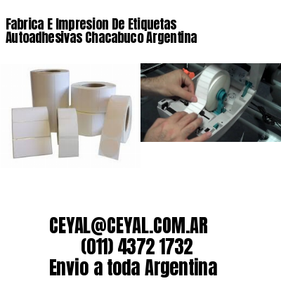 Fabrica E Impresion De Etiquetas Autoadhesivas Chacabuco Argentina