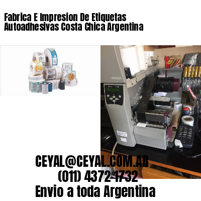 Fabrica E Impresion De Etiquetas Autoadhesivas Costa Chica Argentina