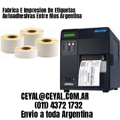 Fabrica E Impresion De Etiquetas Autoadhesivas Entre Rios Argentina