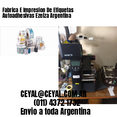 Fabrica E Impresion De Etiquetas Autoadhesivas Ezeiza Argentina