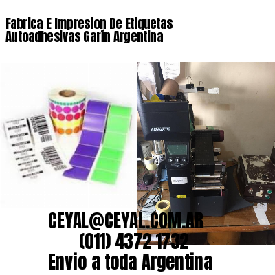 Fabrica E Impresion De Etiquetas Autoadhesivas Garín Argentina