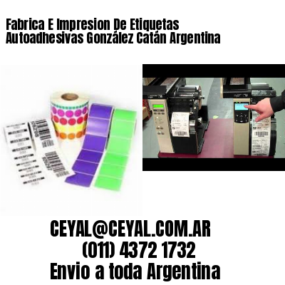 Fabrica E Impresion De Etiquetas Autoadhesivas González Catán Argentina