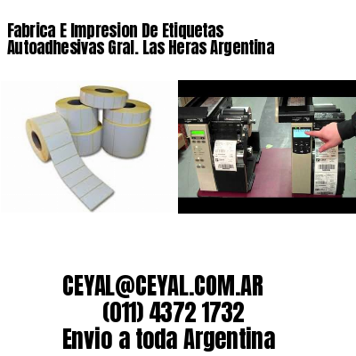 Fabrica E Impresion De Etiquetas Autoadhesivas Gral. Las Heras Argentina