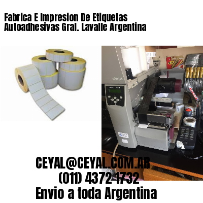 Fabrica E Impresion De Etiquetas Autoadhesivas Gral. Lavalle Argentina
