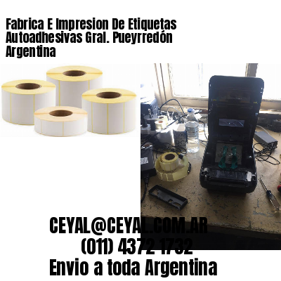 Fabrica E Impresion De Etiquetas Autoadhesivas Gral. Pueyrredón Argentina