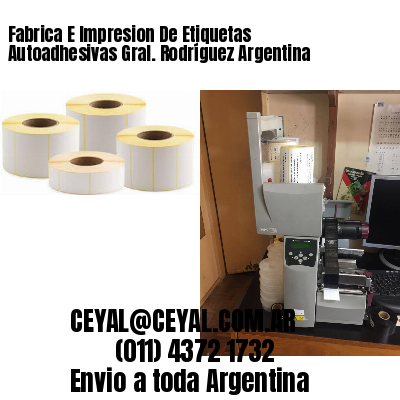 Fabrica E Impresion De Etiquetas Autoadhesivas Gral. Rodríguez Argentina