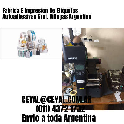 Fabrica E Impresion De Etiquetas Autoadhesivas Gral. Villegas Argentina