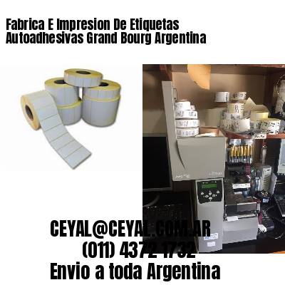 Fabrica E Impresion De Etiquetas Autoadhesivas Grand Bourg Argentina
