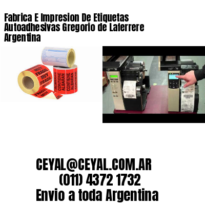 Fabrica E Impresion De Etiquetas Autoadhesivas Gregorio de Laferrere Argentina