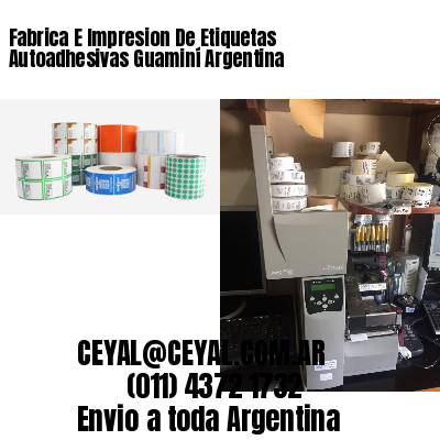 Fabrica E Impresion De Etiquetas Autoadhesivas Guaminí Argentina