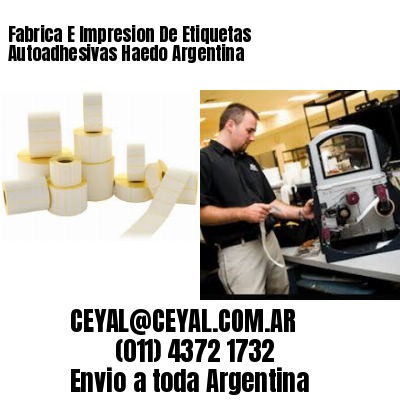 Fabrica E Impresion De Etiquetas Autoadhesivas Haedo Argentina