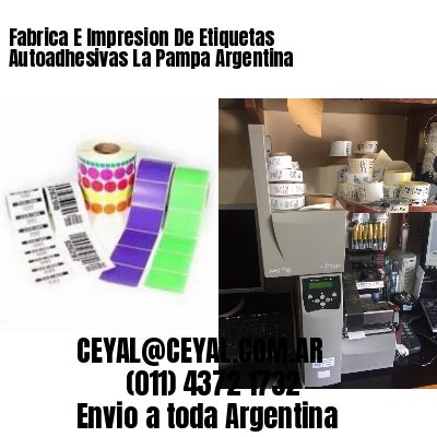 Fabrica E Impresion De Etiquetas Autoadhesivas La Pampa Argentina