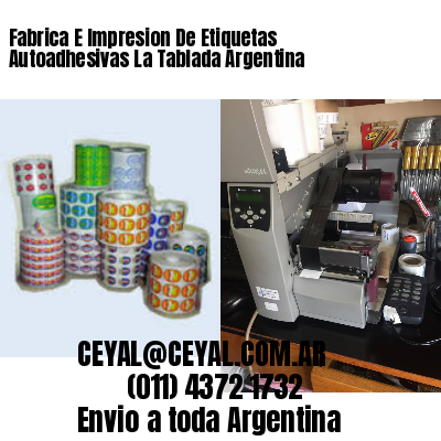 Fabrica E Impresion De Etiquetas Autoadhesivas La Tablada Argentina