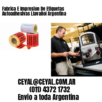 Fabrica E Impresion De Etiquetas Autoadhesivas Llavallol Argentina