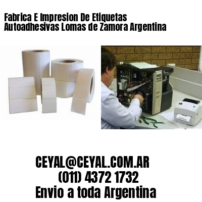 Fabrica E Impresion De Etiquetas Autoadhesivas Lomas de Zamora Argentina