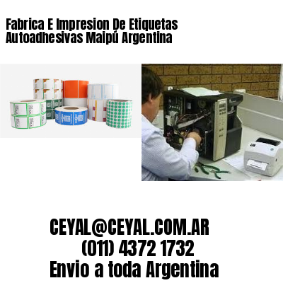 Fabrica E Impresion De Etiquetas Autoadhesivas Maipú Argentina