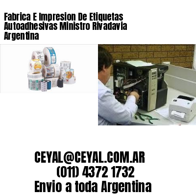 Fabrica E Impresion De Etiquetas Autoadhesivas Ministro Rivadavia Argentina