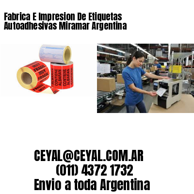 Fabrica E Impresion De Etiquetas Autoadhesivas Miramar Argentina