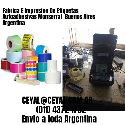 Fabrica E Impresion De Etiquetas Autoadhesivas Monserrat  Buenos Aires Argentina