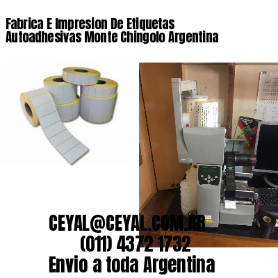 Fabrica E Impresion De Etiquetas Autoadhesivas Monte Chingolo Argentina