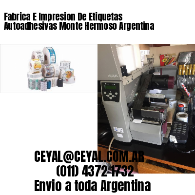 Fabrica E Impresion De Etiquetas Autoadhesivas Monte Hermoso Argentina