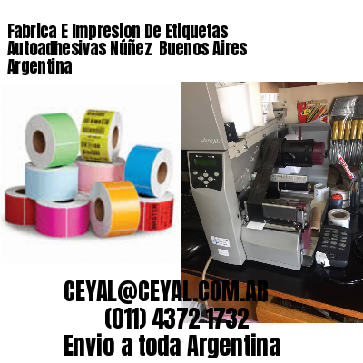 Fabrica E Impresion De Etiquetas Autoadhesivas Núñez  Buenos Aires Argentina