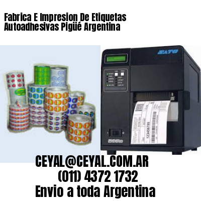 Fabrica E Impresion De Etiquetas Autoadhesivas Pigüé Argentina