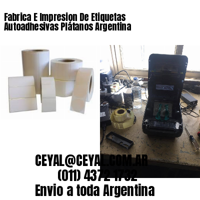 Fabrica E Impresion De Etiquetas Autoadhesivas Plátanos Argentina