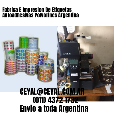 Fabrica E Impresion De Etiquetas Autoadhesivas Polvorines Argentina