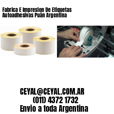 Fabrica E Impresion De Etiquetas Autoadhesivas Puán Argentina