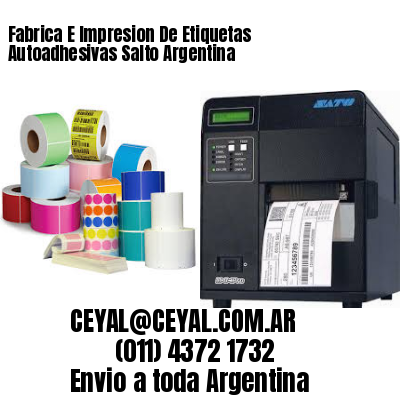 Fabrica E Impresion De Etiquetas Autoadhesivas Salto Argentina