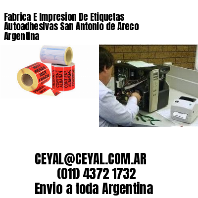 Fabrica E Impresion De Etiquetas Autoadhesivas San Antonio de Areco Argentina