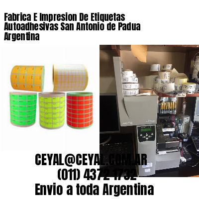Fabrica E Impresion De Etiquetas Autoadhesivas San Antonio de Padua Argentina