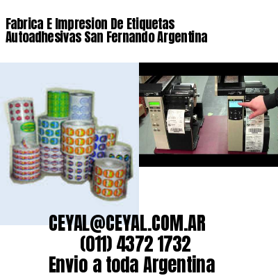 Fabrica E Impresion De Etiquetas Autoadhesivas San Fernando Argentina