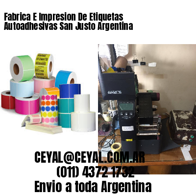 Fabrica E Impresion De Etiquetas Autoadhesivas San Justo Argentina