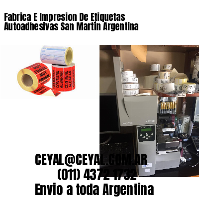 Fabrica E Impresion De Etiquetas Autoadhesivas San Martín Argentina