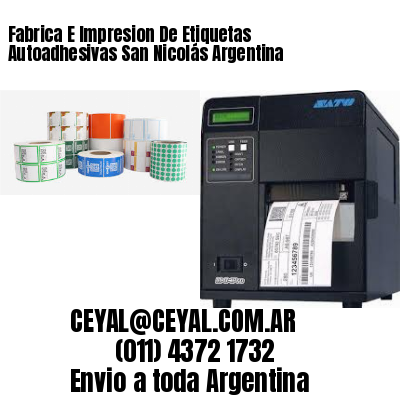Fabrica E Impresion De Etiquetas Autoadhesivas San Nicolás Argentina
