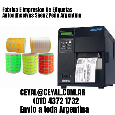 Fabrica E Impresion De Etiquetas Autoadhesivas Sáenz Peña Argentina