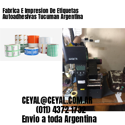Fabrica E Impresion De Etiquetas Autoadhesivas Tucuman Argentina