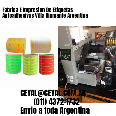 Fabrica E Impresion De Etiquetas Autoadhesivas Villa Diamante Argentina